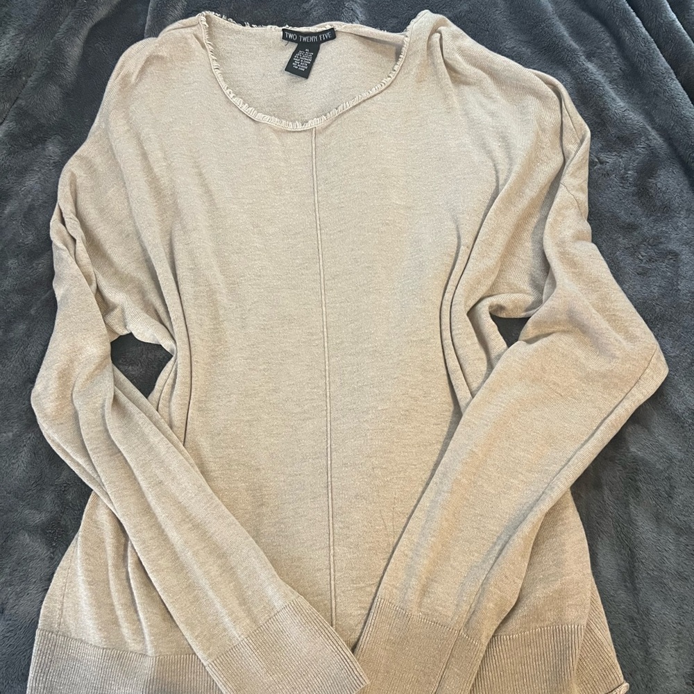 Two Twenty Five Beige Sweater